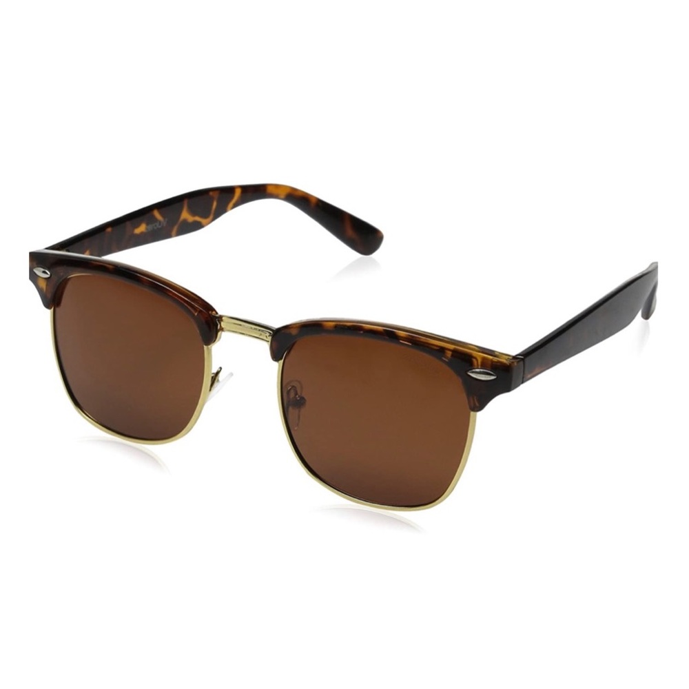 new Half Frame Horn Rim Sunnies ︎☀︎︎ Tortoise - Picture 8 of 9